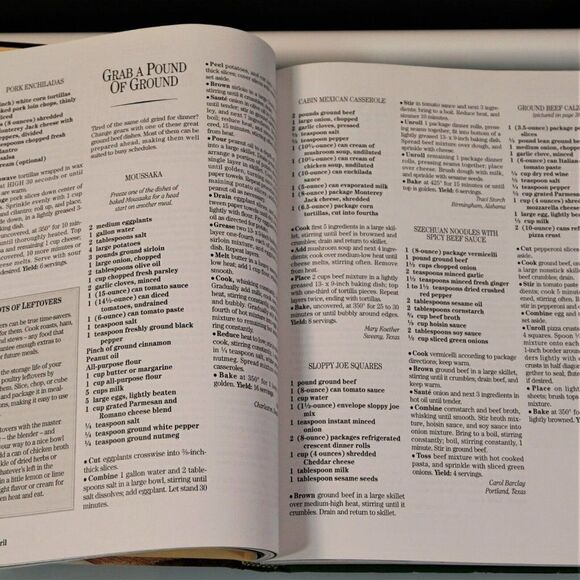 1997 Southern Living Annual Recipes 1997 Hardcover Cookbook - Picture 7 of 12